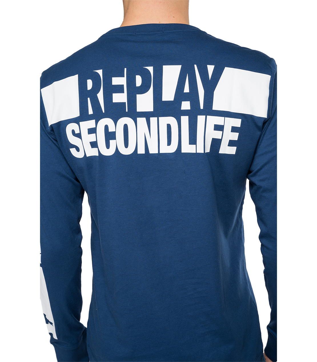 ベーシックジャージーロングTシャツ 詳細画像 ブルー 7